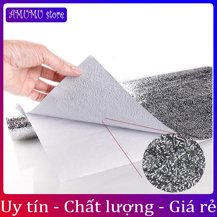 GIẤY BẠC DÁN NHÀ BẾP CHỐNG THẤM, CHỐNG BÁM BẨN ĐA NĂNG 61*10m