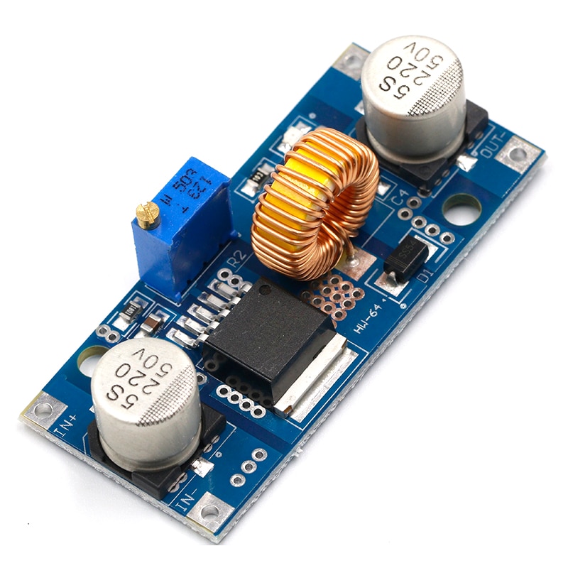 Mô Đun Hạ Áp 5a Xl4015 Dc-Dc 4-38v Sang 1.25-36v 24v 12v 9v 5v Có Tản Nhiệt