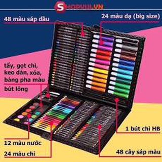 Hộp chì màu 150 chi tiết - phuonghieu2170564