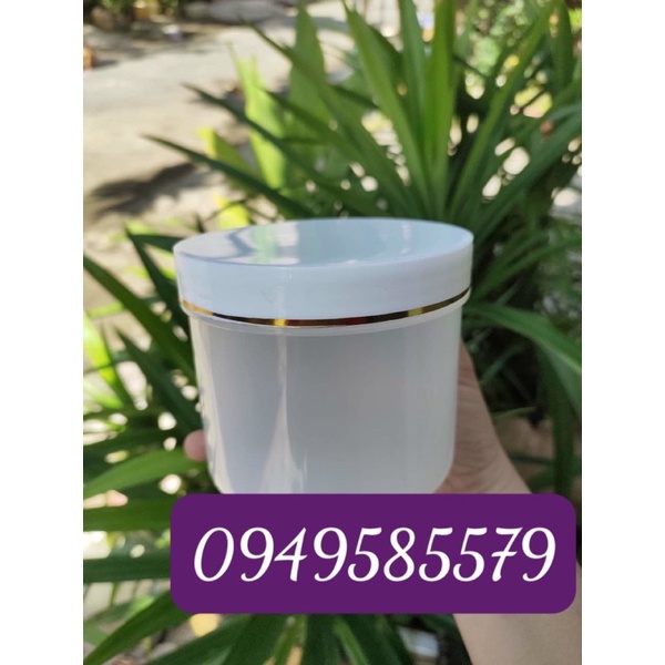 Hủ 500gr trong nắp trắng đục-loại 1