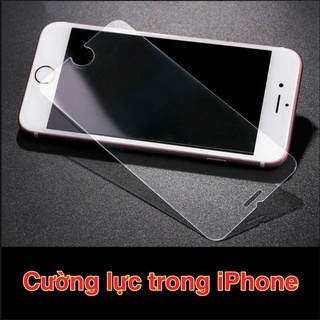 Miếng dán kính cường lực trong cho iphone các dòng