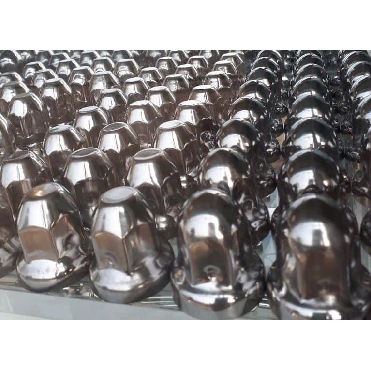 CHỤP ỐP TẮC KÊ CHO XE TẢI , XE Ô TÔ, XE HƠI - HÀNG CHUẨN INOX ĐỦ SIZE