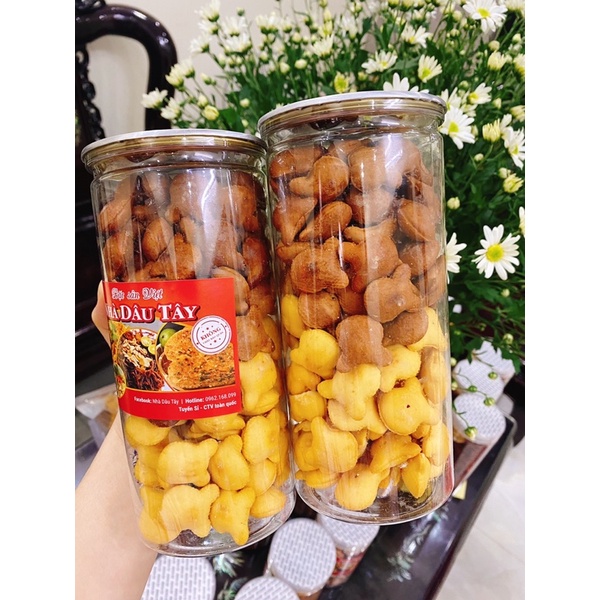 400gr Bánh Gấu Nhân Kem Sữa Thơm Ngon Nhà Dâu Tây Ăn Vặt