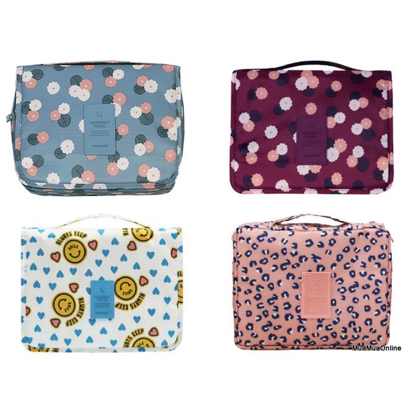 Túi Đựng Mỹ Phẩm Gấp Gọn Toiletry Pouch Tiện Dụng Khi Đi Du Lịch Cắm Trại