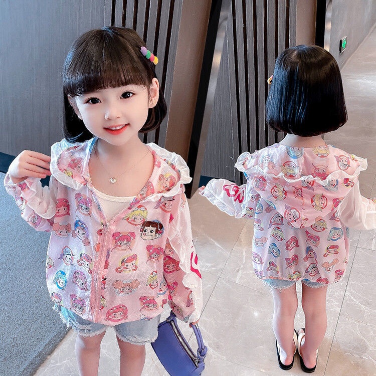 Áo Chống Nắng Mùa Hè 2022 Thoải Mái In Họa Tiết Dễ Thương Phong Cách Phương Tây Cho Nữ