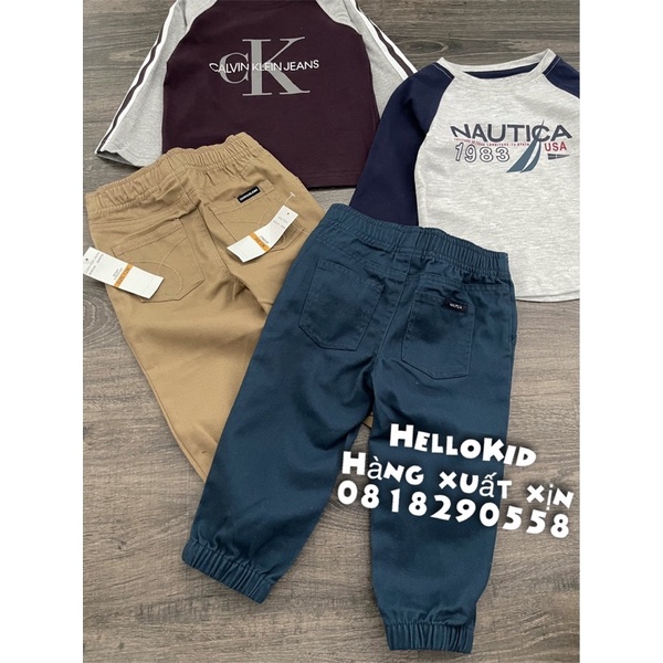 B342 - Bộ áo thun kèm Jogger bé trai