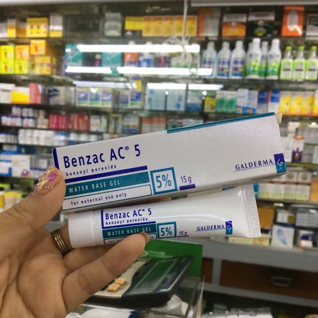 KEM CHUYÊN GIẢM MỤN TRỨNG CÁ MỤN BỌC BENZAC 15G CHÍNH HÃNG - 3046