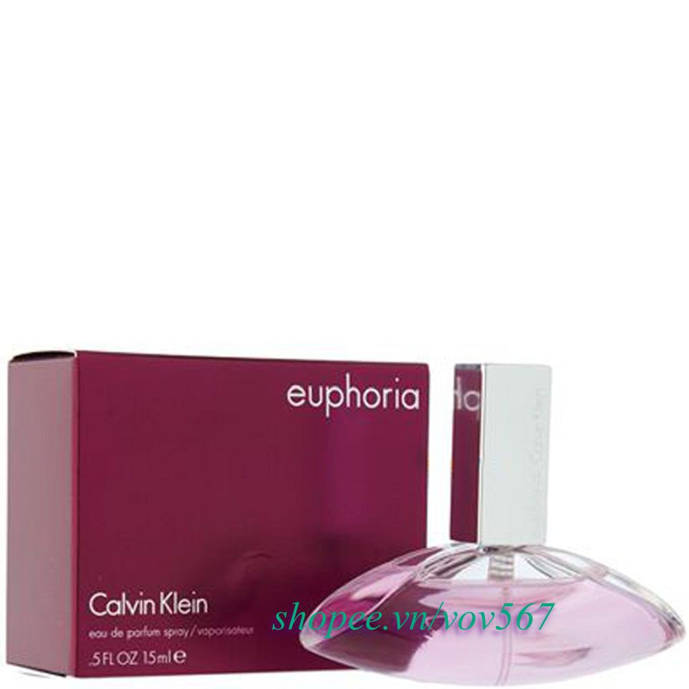 Nước Hoa Nữ 15ml Calvin Klein Euphoria For Women Chính Hãng. | Shopee Việt  Nam