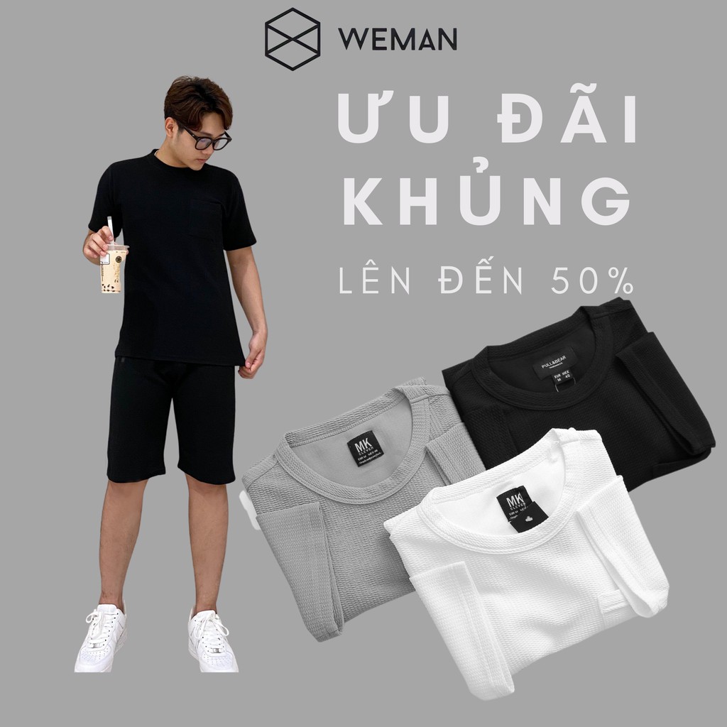 [TẶNG QUÀ] Bộ Hè Nam, Đồ Bộ Nam, BST Bộ Mặc Nhà Nam 2021 Chất Poly Tổ Ong Cao Cấp TT001 | BigBuy360 - bigbuy360.vn