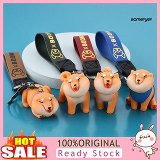 Móc khóa chó shiba inu dễ thương