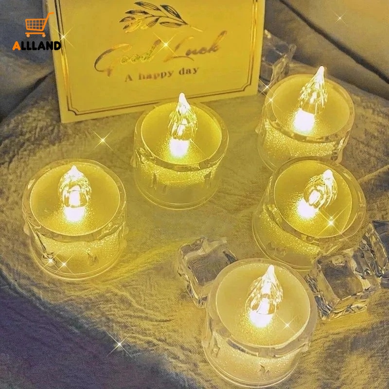 Đèn LED Trong Suốt Không Khói Trang Trí Nhà Cửa Lãng Mạn