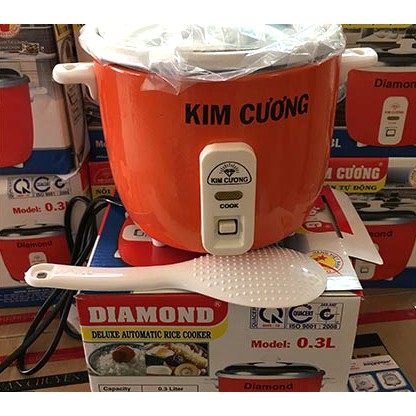 Nồi cơm điện 0.3 lít KIM CƯƠNG KC-03MK