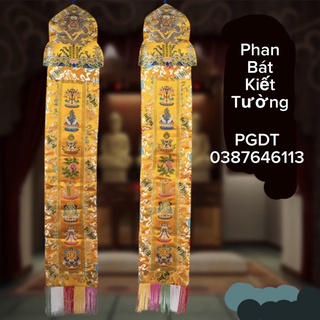 Phan gấm Tám Tướng Cát Tường
