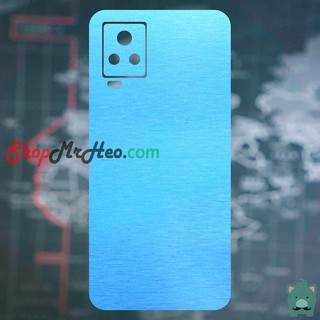 Skin Dán Mặt Sau Lưng Vân Nhôm Vivo iQOO 5 5G - IQOO 7 5G