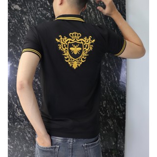 Áo thun nam phối logo ong chúa cao cấp chuẩn thời trang hàng shop