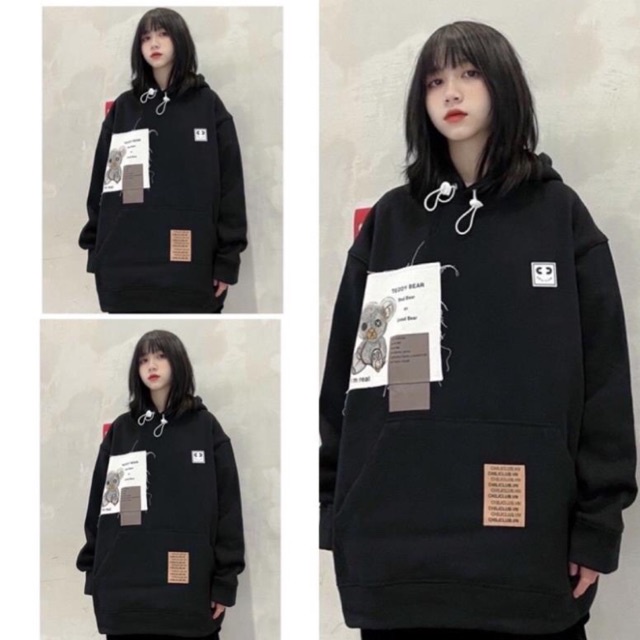 Áo Hoodie Form Rộng Nam Nữ In Hình Hoạ Tiết Ulzzang Unisex ❤️Tổng Hợp Các Mẫu Nỉ Tay Dài Phồng