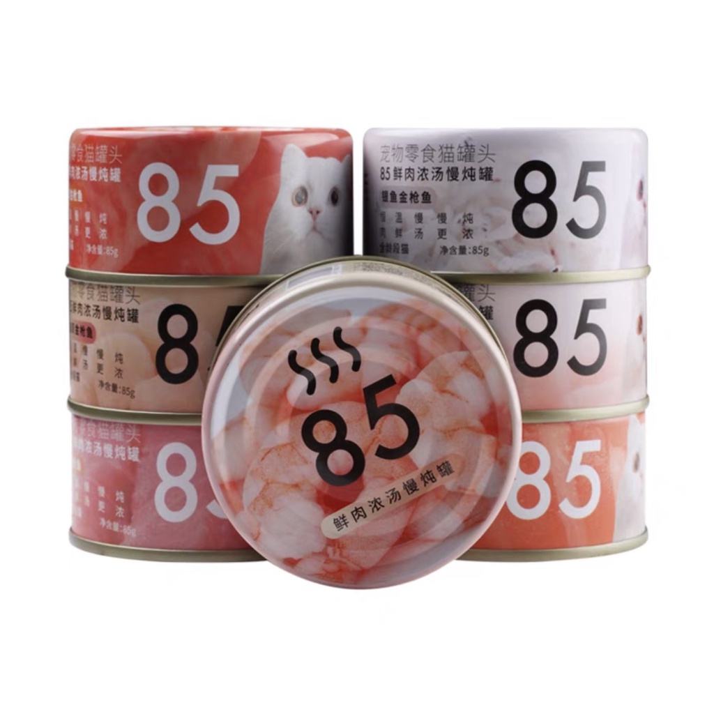 Furry Tail 85 Độ Pate Súp Cá Ngừ Đồ Ăn Sẵn Dành Cho Mèo Mix Vị