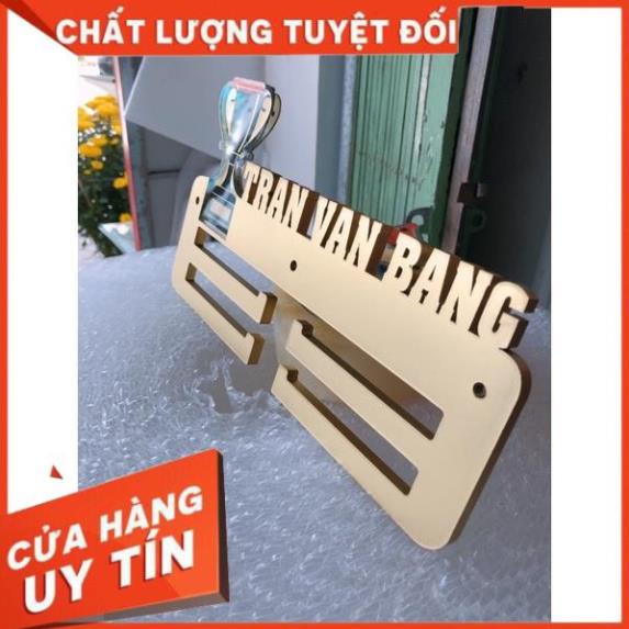 Giá treo huy chương, giá trưng bày cúp lưu niệm bằng Mica cao cấp, acrylic holder