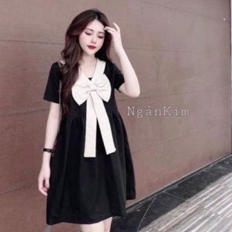 Váy bầu hàng mới về - Đầm bầu thời trang thiết kế công sở dáng dài Hàn Quốc rẻ đẹp - Váy bầu đẹp rẻ