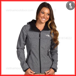 Áo khoác nữ The North Face Softshell nỉ hàng xuất đẹp - cản gió - chống nước tuyệt đối