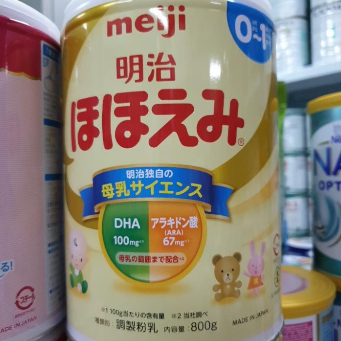 SỮA MEIJI SỐ 0 NỘI ĐỊA NHẬT BẢN - hộp 800gr Date T05.2022