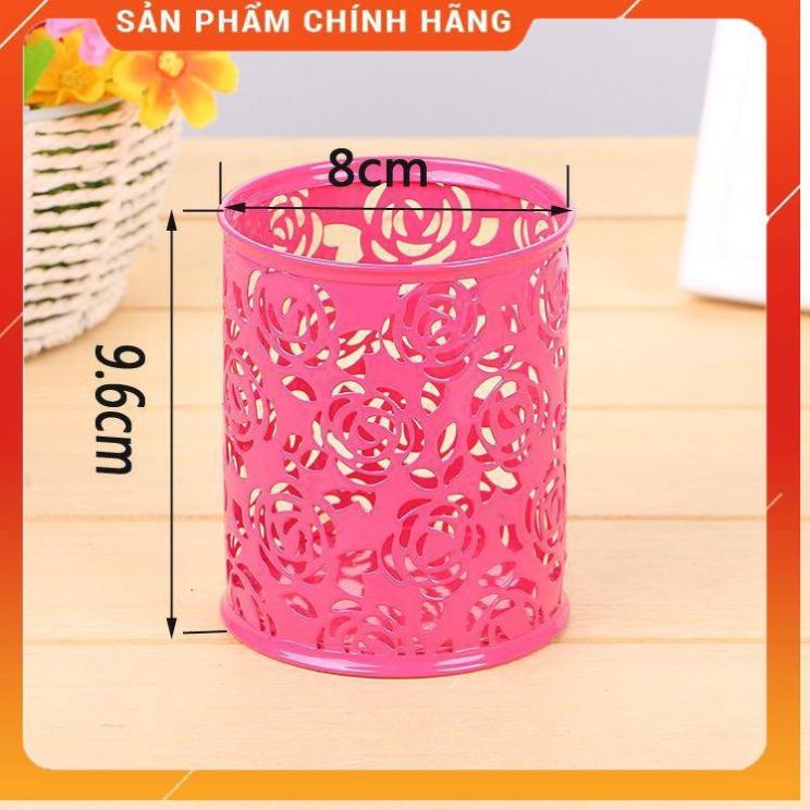 💖FREESHIP💖 Ống cắm bút sắt hình hoa CB8 dễ thương lắp ghép tiện dụng