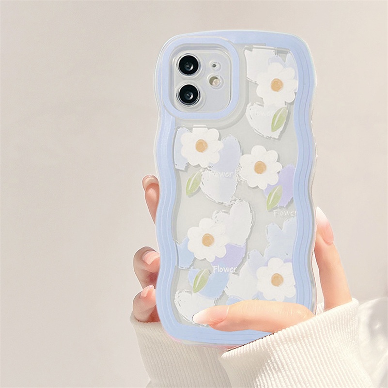 Ốp Điện Thoại Họa Tiết Hoa Cúc Cho Huawei Y9 Prime 2019 Nova 7i Nova 9 8 7 SE Pro Nova 5T 4e 3i 3e Y7A Y9s P30 Lite Honor 8X
