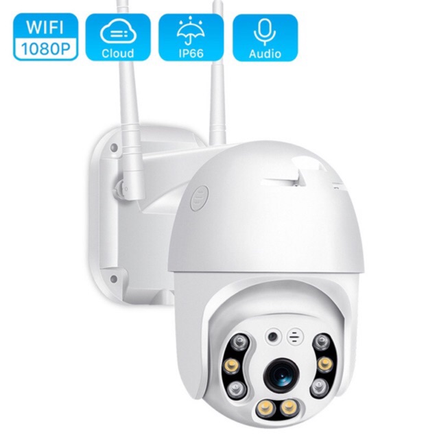 Camera ip icsee wifi Ngoài trời xoay 2.0MP H265X | WebRaoVat - webraovat.net.vn