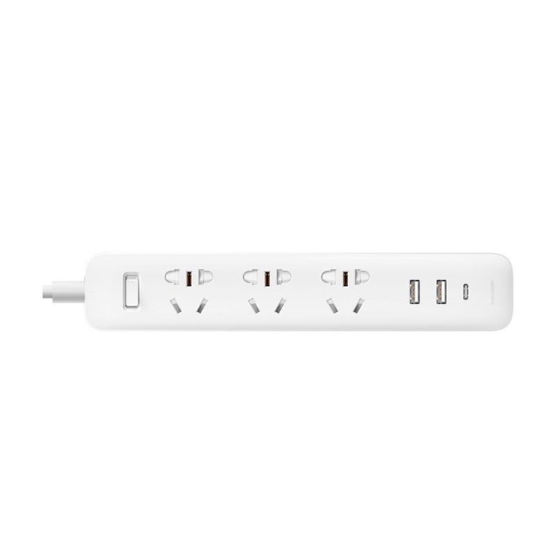 Ổ cắm tích hợp sạc nhanh 20w 2A1C Xiaomi Power Strip - Dây dài 1.8m