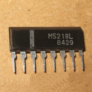 2pcs Ic M5218L M5218 Sip-8