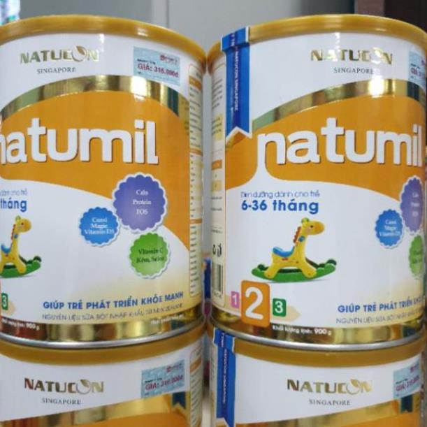 [Mã 267FMCGSALE giảm 8% đơn 500K] Sữa Natumil số 2 900g