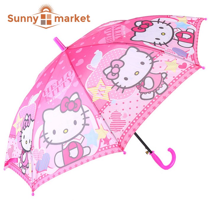 Ô dù in hình hoạt hình dễ thương cho bé gái