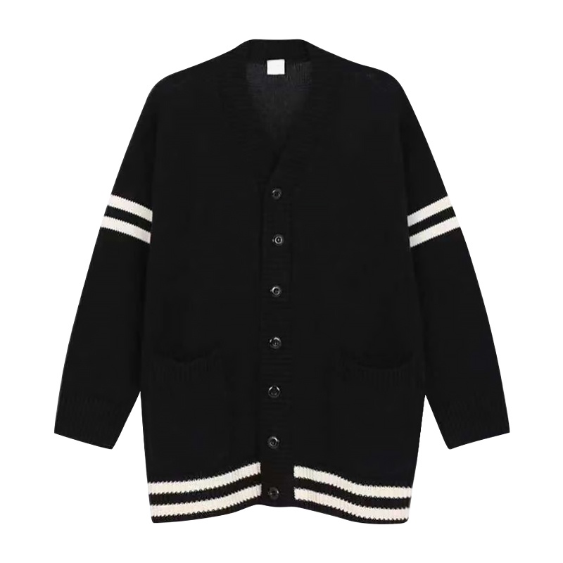 Áo cardigan nữ form rộng dài màu đen, áo khoác len nữ học sinh bigsize ullzang 2022
