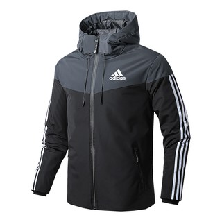 Áo Khoác Adidas Cotton Cỡ Lớn Thời Trang Cho Nam