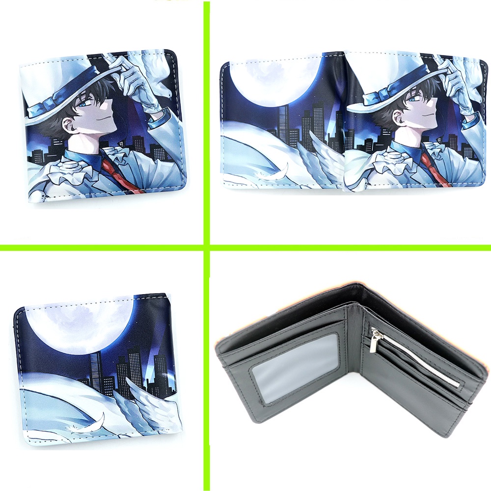 Ví Ngắn Đựng Thẻ In Hình Thám Tử Conan Jimmy Kudo Nhiều Màu Sắc Cho Nam Và Nữ