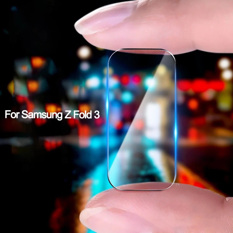 Set 2 Miếng Dán Bảo Vệ Ống Kính Máy Ảnh 3D Cho Điện Thoại Samsung Flip 3