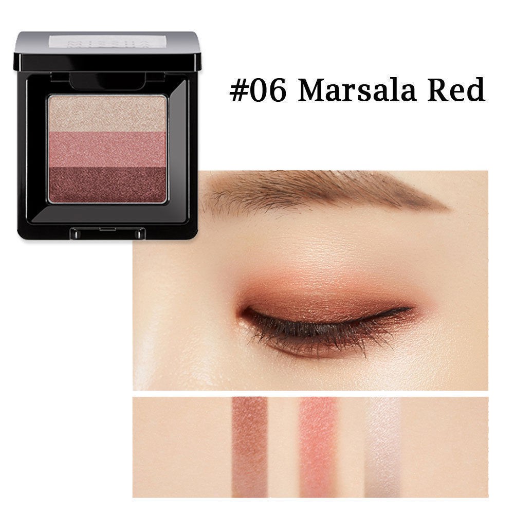 Phấn Mắt Missha The Style Triple Shadow  3 Màu Đẹp Lung Linh