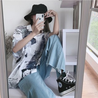 [SẴN] Áo sơ mi Ulzzang Quảng Châu ASM13