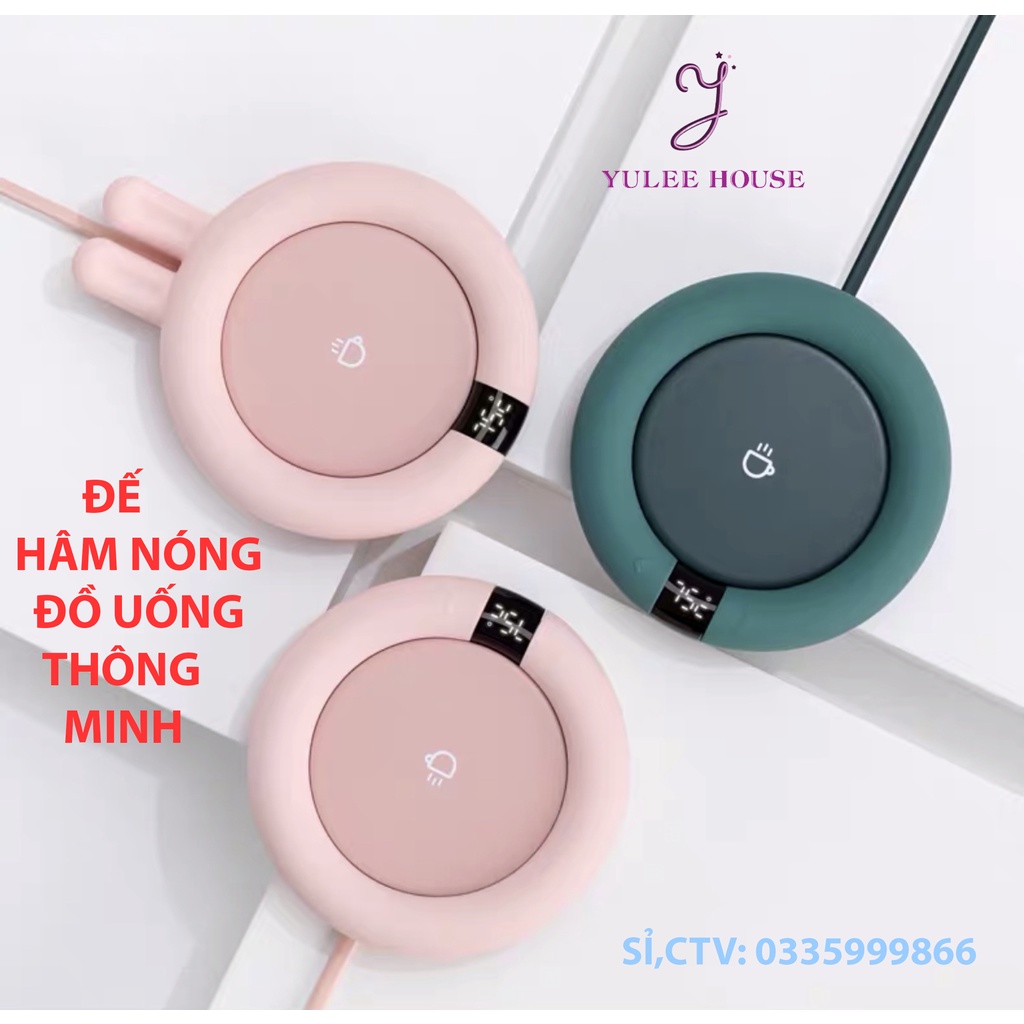 COMBO MÁY HÂM NÓNG SỮA CẢM ỨNG THÔNG MINH KÈM CỐC GIỮ NHIỆT CAO CẤP