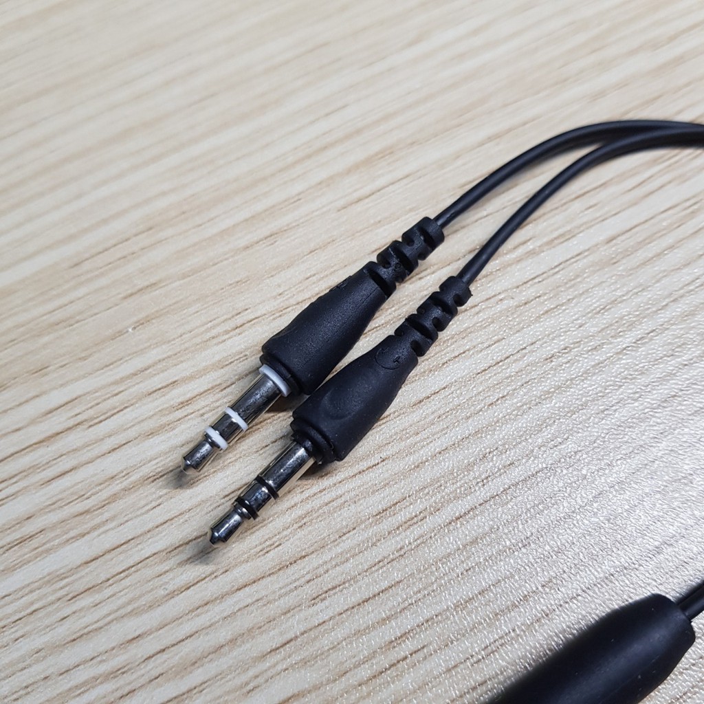 Cáp chia tai nghe 3.5mm audio,dành cho PC,đường mic và headphone