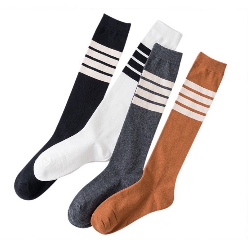 Tất vớ cao bắp chân - Style Hàn Quốc uzzlang đáng yêu - Cotton mềm mại mix đồ siêu chất