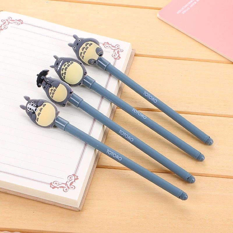 Bút gel Totoro màu đen - KT BOOKS