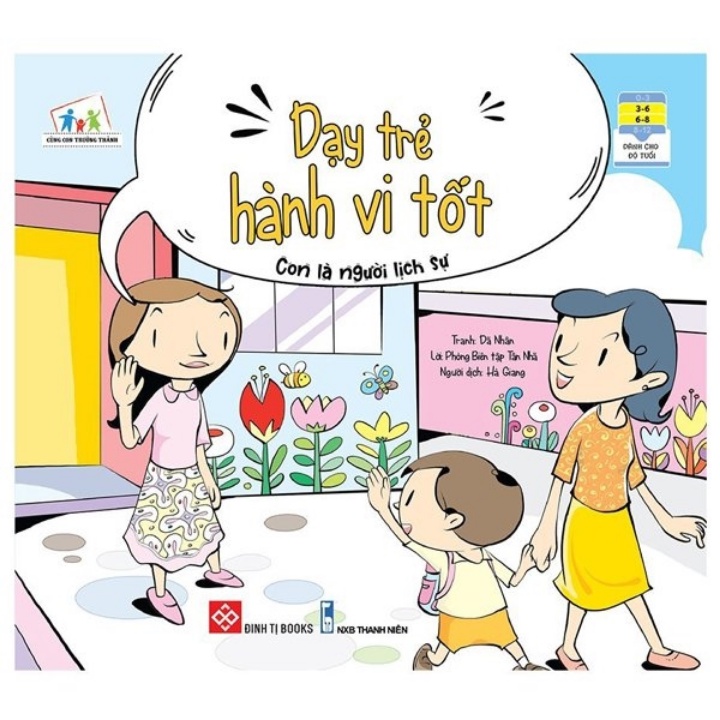 Sách - Combo Dạy Trẻ Hành Vi Tốt - Cùng Con Trưởng Thành (Bộ 7 Quyển)