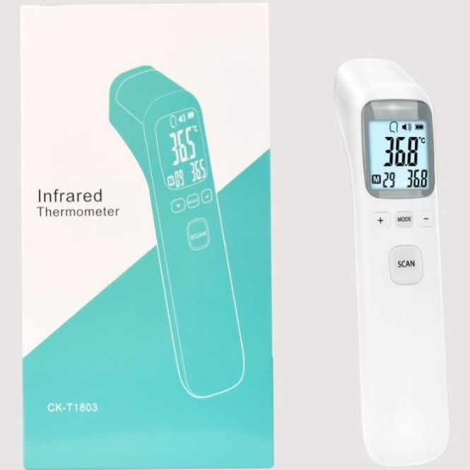 Nhiệt kế điện tử hồng ngoại đa năng đo trán đo nhanh chính xác