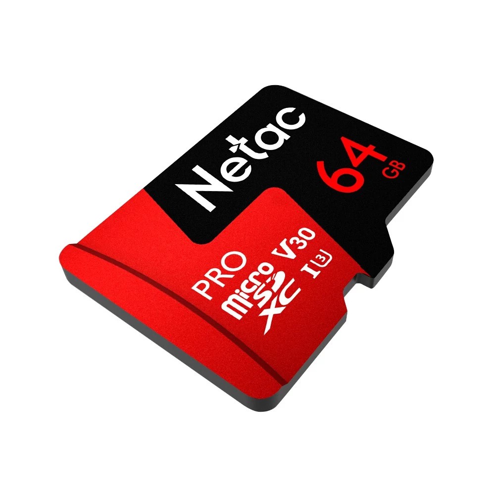 Thẻ nhớ microSDXC Netac Pro 32GB U3 4K V30 98MB/s - Chuyên camera, máy quay và điện thoại (Hàng chính hãng)