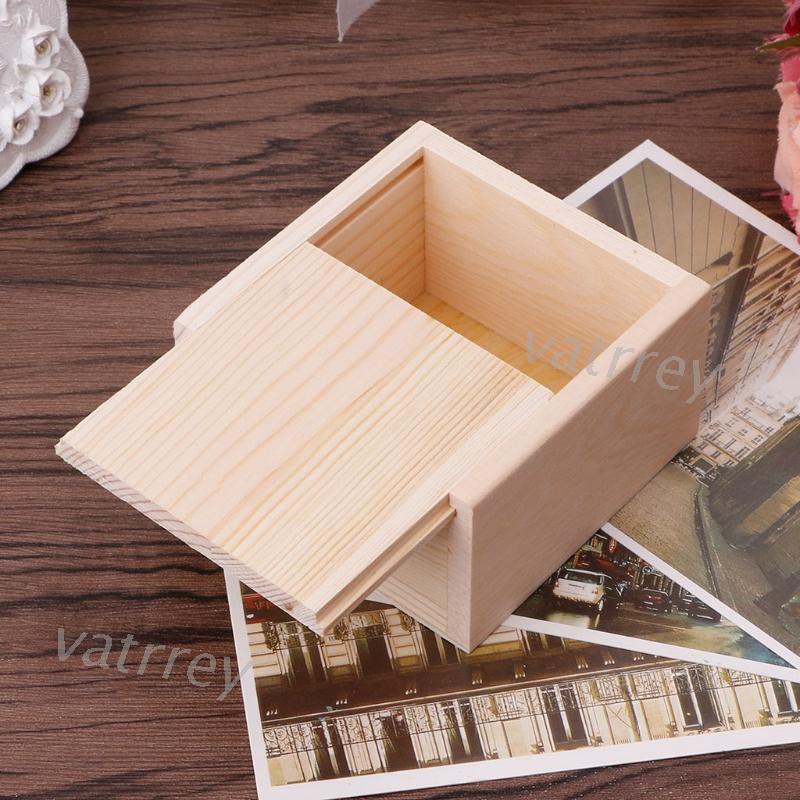 Hộp lưu trữ bằng gỗ thích hợp cho các sản phẩm tự làm