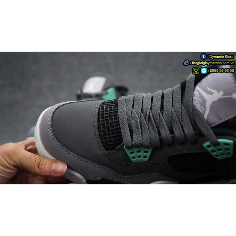 Giày Jordan 4 Retro Green Glow Best Quality