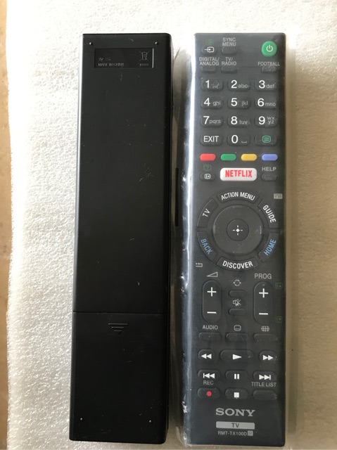 Điều khiển TV SONY Smart RMT-TX100D,E chính hãng+ tặng Pin AAA
