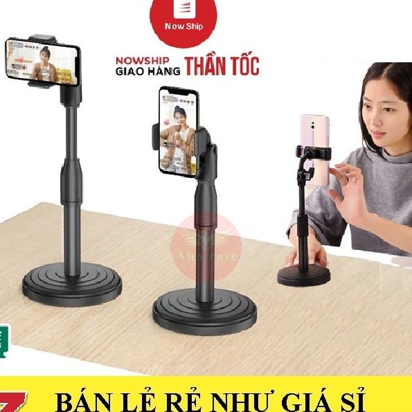 CHÍNH HÃNGGiá Đỡ  Điện Thoại Để Bàn Kẹp Điện Thoại Livestream Xem Video Xoay 360 Độ  CAO CẤP KAKU KSC-322