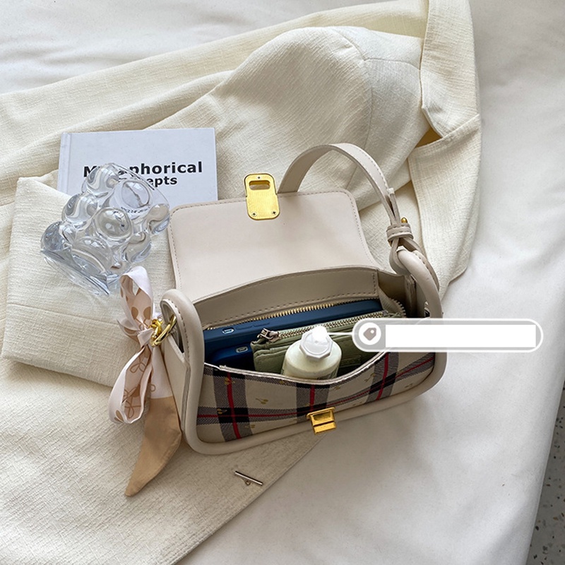 Túi Đeo Vai Màu Sắc Tương Phản Thời Trang Cao Cấp Cho Nữ